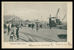 BEIRA - Customs Wharf.    Carte Postale - Mosambik