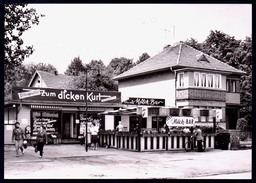 8751 - Alte Foto Ansichtskarte - Wandlitz Wandlitzsee - Gaststätte Milchbar - Zum Dicken Kurt - N. Gel TOP - Wandlitz