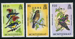 1985 - MONTSERRAT - Catg. Mi. 62+64+65 - NH - (CAT85635.3) - Montserrat