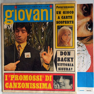 GIOVANI TV - DEL  21 NOVEMBRE 1968 -CON  DON BACKY  (CART 52) - Musik