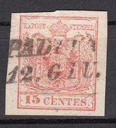 Lombardo Veneto - 15 Cent. - Lombardy-Venetia