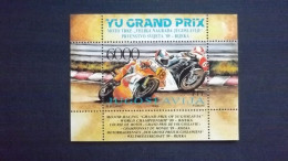 Jugoslawien 2347 Block 34 **/mnh, Motorrad-Weltmeisterschaf Tsläufe, Rijeka - Blocks & Sheetlets