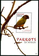 GHANA 2012** - Pappagalli / Parrots - Block MNH Come Da Scansione - Pappagalli & Tropicali