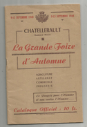 Programme ,LA GRANDE FOIRE D'AUTOMNE , 1948 , 48 Pages , Frais Fr : 2.70€ - Programmes