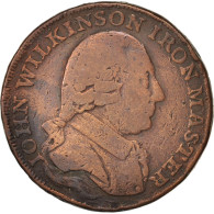 Grande-Bretagne, Jeton, Trades, John Wilkinson Iron Master, 1791, TB, Cuivre - Other & Unclassified