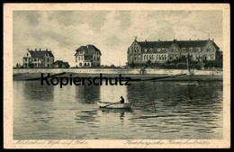 ALTE POSTKARTE NORDSEEBAD WYK AUF FÖHR HAMBURGISCHE KINDERHEILSTÄTTE Sanatorium Cpa Postcard AK Ansichtskarte - Föhr