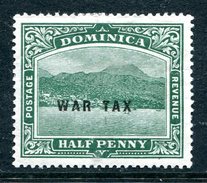 Dominica 1918 KGV - Roseau From The Sea - WAR TAX HM (SG 56) - Dominique (...-1978)