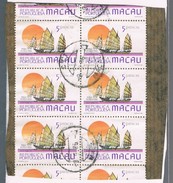 Macau, 1986, # 505, Fragmento, Used - Oblitérés