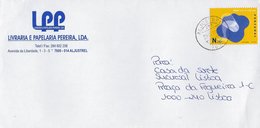 TIMBRES - STAMPS - LETTRE - LETTER - MARCOPHILIE - PORTUGAL - 2006 - L´ EAU UN BIEN DE CONSOMMATION - Cartas & Documentos