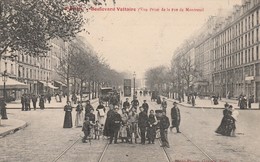 PARIS - Boulevard Voltaire ( Vue Prise De La Rue De Montreuil ) - Arrondissement: 11