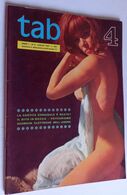 NUDITà TAB  N . 4 DEL LUGLIO 1967  ( CARTEL 26) - Prime Edizioni