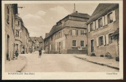 CPSM Neuve 67 BOUXWILLER La Grand'Rue - Bouxwiller