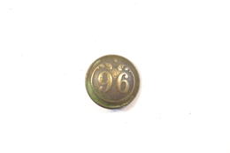 Bouton Second Empire 96è Régiment D'infanterie De Ligne - Buttons