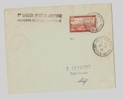 AEROGRAMME ALGERIE -* Ligne « Alger - Sétif - Constantine & Retour » *1ère Liaison Postale Aérienne &amp - Airmail