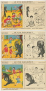 Set Of 6 Cards Advert Fruxo Cocoa Brown Bear 6 Cartes à Colorier Ours Brun Cacao Fruxo Pharmacie BD - Ours