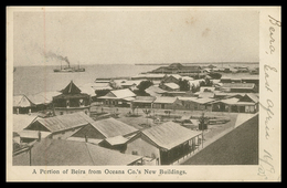 BEIRA - Portion Of Beira From Oceana Co.'s - New Buildings.  Carte Postale - Mosambik