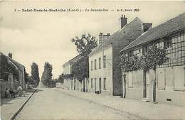 -ref-P204 - Yvelines - Saint Nom La Breteche - St Nom Labreteche - Grand Rue - Carte Bon Etat - - St. Nom La Breteche