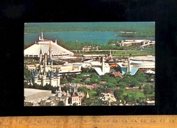 WALT DISNEY WORLD 1980 Genral View With Cinderella Castle And Space Mountain - Orlando