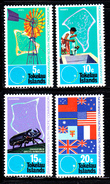 Tokelau MNH Scott #33-#36 Set Of 4 1972 South Pacific Commission 25th Anniversary - Tokelau