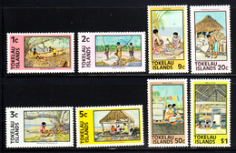 Tokelau MNH Scott #49-#56 Set Of 8 1976 Scenics Perf 14 - Tokelau