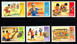 Tokelau MNH Scott #97-#102 Set Of 6 1983 Traditional Games - Tokelau