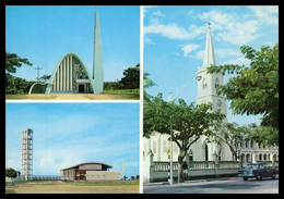 BEIRA - Catedral-Igrejas Macuti E Da Manga ( Ed. M. Salema & Carvalho Nº 60) Carte Postale - Mosambik