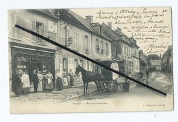 CPA - Attichy    - Rue De Compiègne - Attichy