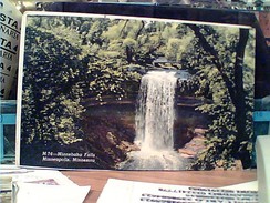 Stati-uniti-USA MINNEHAHA FALLS CASCATA E VB1960  FW9262 - Minneapolis