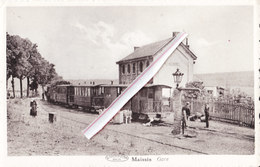 MAISSIN - Gare - Avec Locomotive Et Wagons - Paliseul