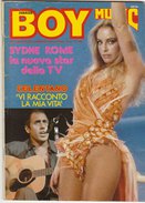 SYDNE ROME Copertina Di  BOY  MUSIC -N.  41 Del   17 Ottobre 1979   ( 110218) - Premières éditions