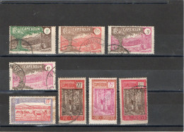 CAMEROUN    1927 - 38   Y.T.  N° 134  à  148  Incomplet  Oblitéré  134* 140* - Used Stamps