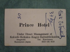 PRINCE HOTEL  à KARUIZAWA (JAPON) - Autres