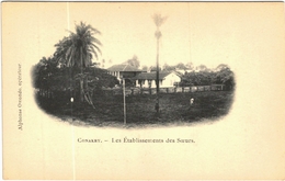 Carte Postale Ancienne De CONAKRY- Les établissements Des Soeurs - Guinée