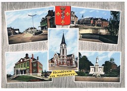 ROSIERES En SANTERRE . 80 . Multivue 5 Photos Et Blason . - Rosieres En Santerre