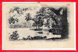 ASIE - SRI LANKA - CEYLON -- KANDY - The Lake - Sri Lanka (Ceylon)