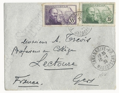 MADAGASCAR - 1939 - ENVELOPPE De TANANARIVE Pour LECTOURE (GERS) - Cartas & Documentos