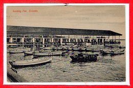 ASIE - SRI LANKA - CEYLON -- COLOMBO - Landing Pier - Sri Lanka (Ceylon)