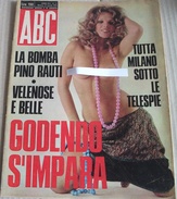 ABC- ATTUALITà E COSTUMI - N. 11 DEL 17 MARZ. 1972 (240914) - Prime Edizioni