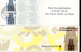 Markenheftchen Bund Gestempelt MH 34 I  Stempel Frankfurt - 1971-2000