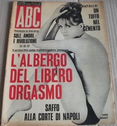 ABC- ATTUALITà E COSTUMI - N. 31 DEL 23 AGO. 1968 (240914) - Premières éditions