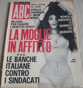 ABC- ATTUALITà E COSTUMI - N. 19 DEL 12 MAG. 1968 (240914) - First Editions