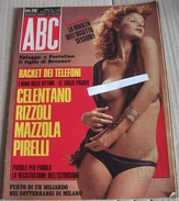 ABC- ATTUALITà E COSTUMI - N. 28 DEL 13 LUG. 1973 (240914) - Premières éditions