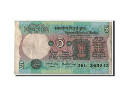 Billet, India, 5 Rupees, Undated (1975), KM:80i, TB - Indien
