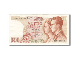 Billet, Belgique, 50 Francs, 1964-1966, 1966-05-16, KM:139, TTB - 50 Francs