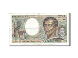 Billet, France, 200 Francs, 1984, Undated, TTB, Fayette:70.4, KM:155a - 200 F 1981-1994 ''Montesquieu''