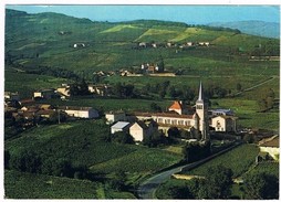 CHENAS . 69 . Vue Générale Aerienne . 1974 . - Chenas