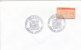 Andorre - Enveloppe - Oblitération - Lettres & Documents
