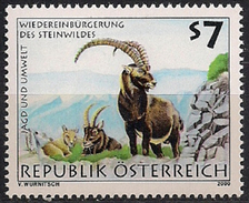 2000 Austria Mi. 2306 **MNH  Alpensteinbock (Capra Ibex Ibex) - 1991-00 Neufs