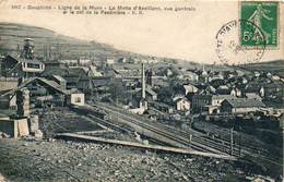 CPA - MOTTE-d'AVEILLANS (38) - Aspect De La Ligne De La Mure, Des Usines Et Du Bourg En 1911 - Motte-d'Aveillans