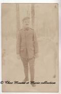 WWI 1918 - SOLDAT ALLEMAND - POUR RUSTENHART - HAUT RHIN - CARTE PHOTO MILITAIRE - Guerra 1914-18